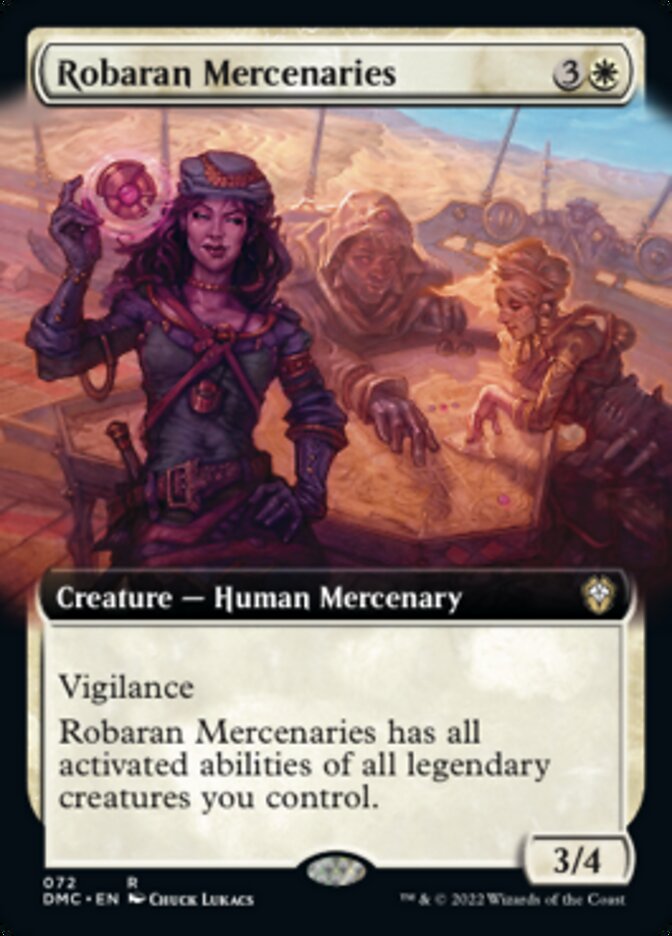 Robaran Mercenaries (Extended Art) [Dominaria United Commander] | PLUS EV GAMES 