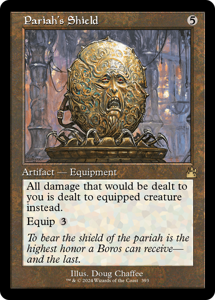 Pariah's Shield (Retro Frame) [Ravnica Remastered] | PLUS EV GAMES 