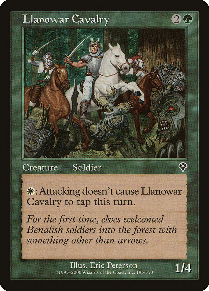 Llanowar Cavalry [Invasion] | PLUS EV GAMES 