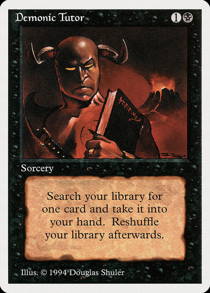 Demonic Tutor [Summer Magic / Edgar] | PLUS EV GAMES 