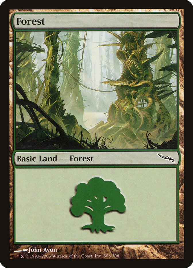 Forest (306) [Mirrodin] | PLUS EV GAMES 