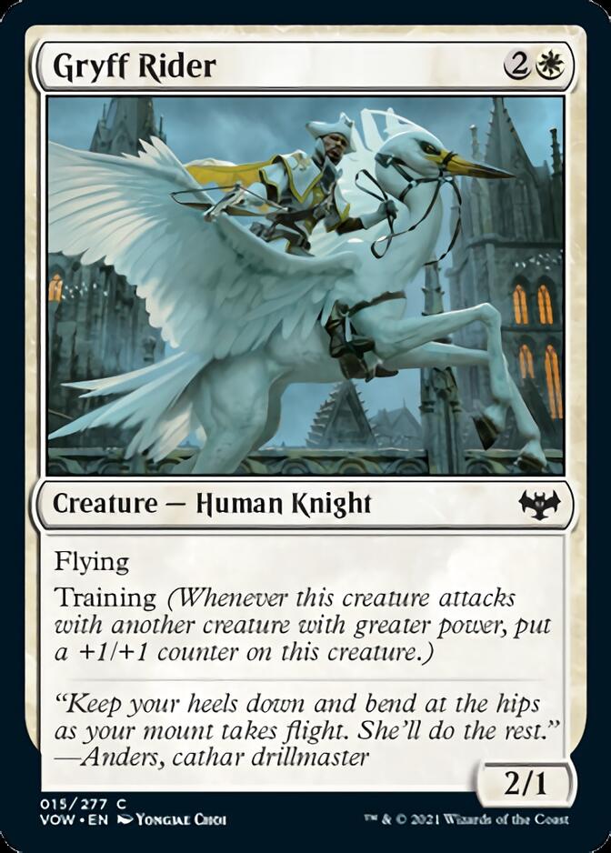 Gryff Rider [Innistrad: Crimson Vow] | PLUS EV GAMES 