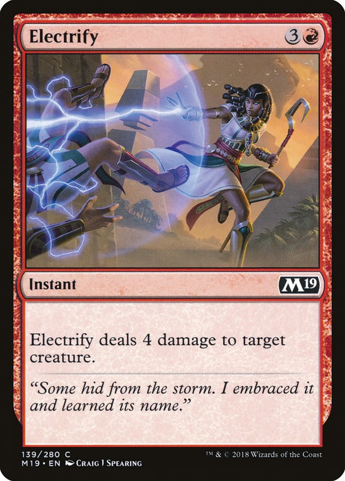 Electrify [Core Set 2019] | PLUS EV GAMES 