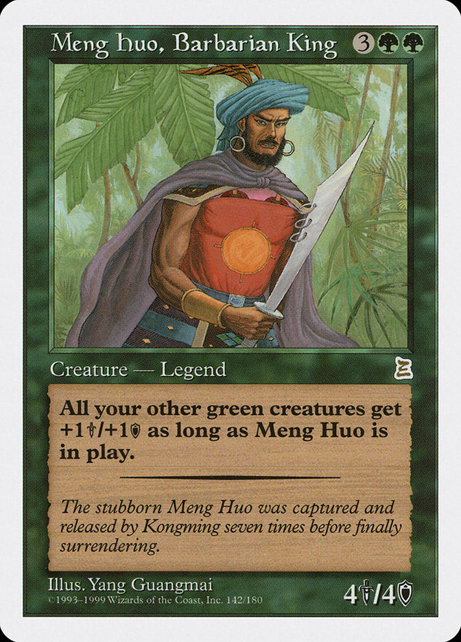 Meng Huo, Barbarian King [Portal Three Kingdoms] | PLUS EV GAMES 