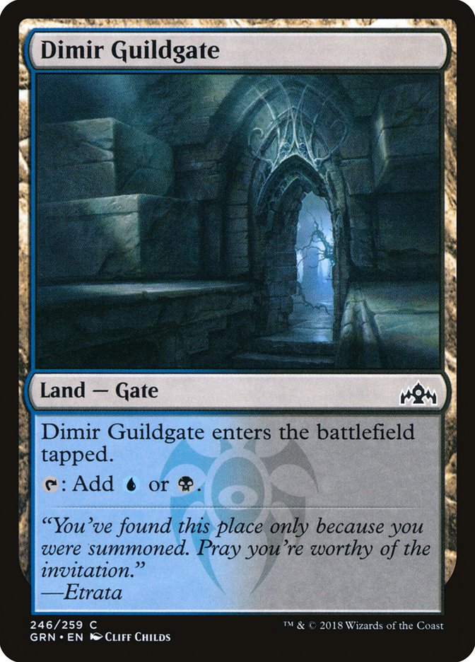 Dimir Guildgate (246/259) [Guilds of Ravnica] | PLUS EV GAMES 