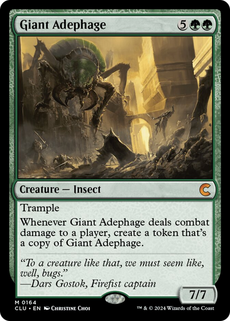 Giant Adephage [Ravnica: Clue Edition] | PLUS EV GAMES 