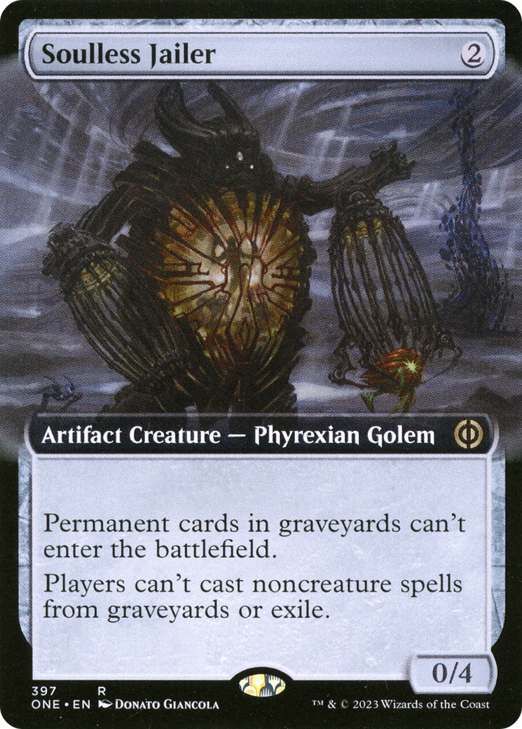 Soulless Jailer (Extended Art) [Phyrexia: All Will Be One] | PLUS EV GAMES 