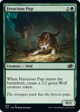 Ferocious Pup [Jumpstart 2022] | PLUS EV GAMES 