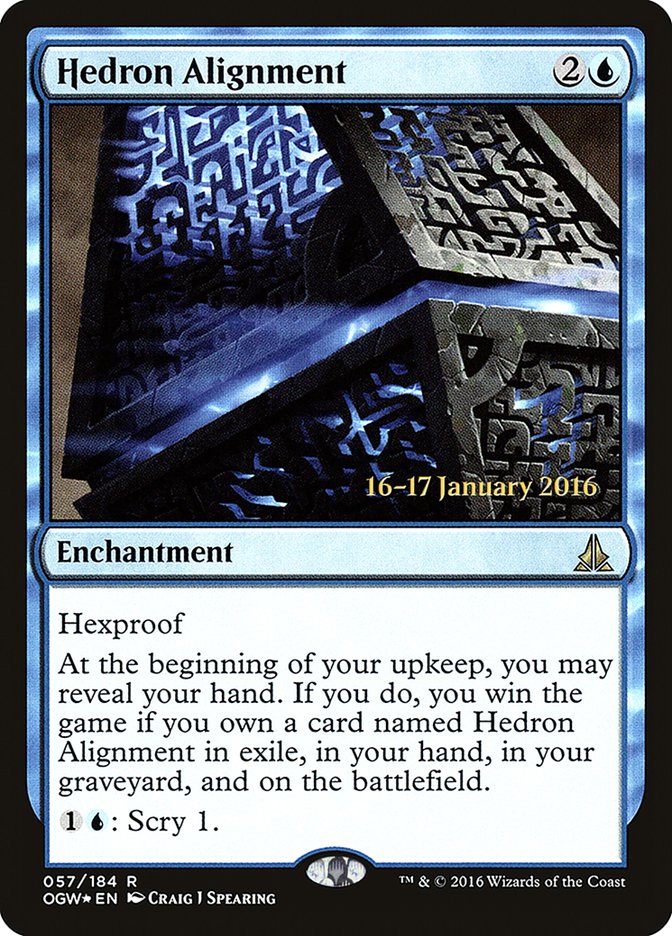 Hedron Alignment [Oath of the Gatewatch Prerelease Promos] | PLUS EV GAMES 