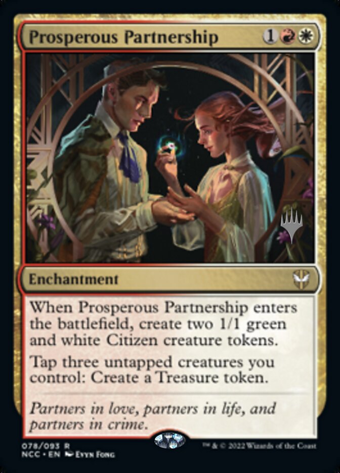 Prosperous Partnership (Promo Pack) [Streets of New Capenna Commander Promos] | PLUS EV GAMES 