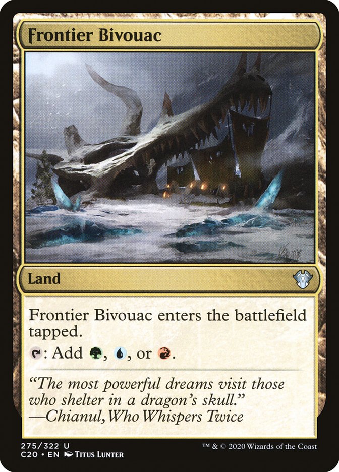 Frontier Bivouac [Commander 2020] | PLUS EV GAMES 