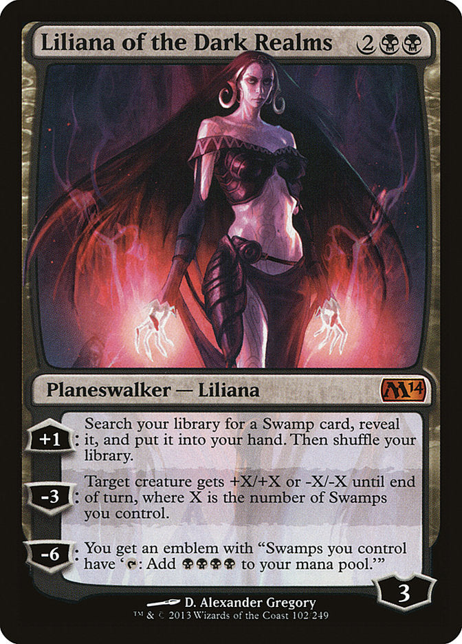 Liliana of the Dark Realms [Magic 2014] | PLUS EV GAMES 