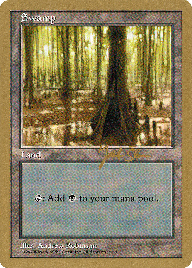 Swamp (js439) (Jakub Slemr) [World Championship Decks 1997] | PLUS EV GAMES 