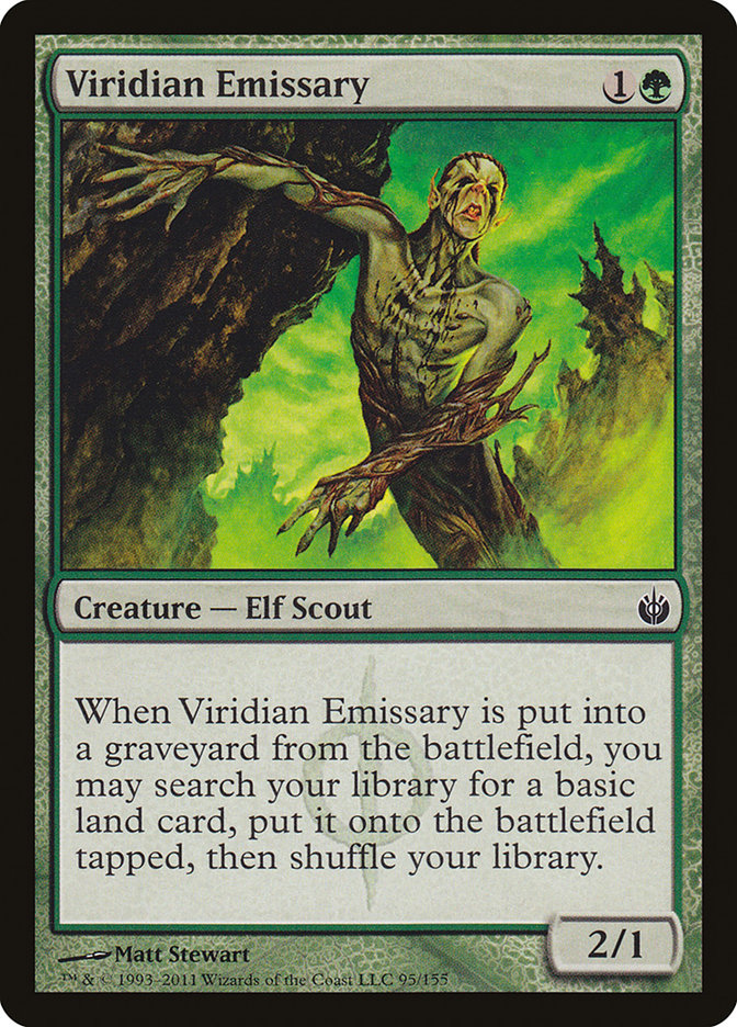 Viridian Emissary [Mirrodin Besieged] | PLUS EV GAMES 