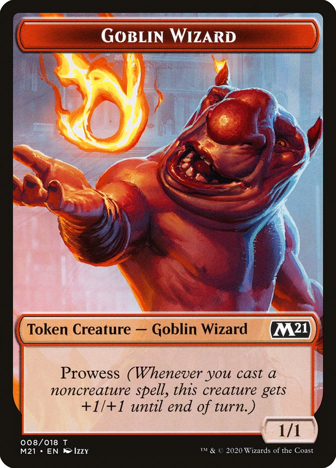 Goblin Wizard [Core Set 2021 Tokens] | PLUS EV GAMES 