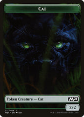 Beast // Cat (011) Double-sided Token [Core Set 2021 Tokens] | PLUS EV GAMES 