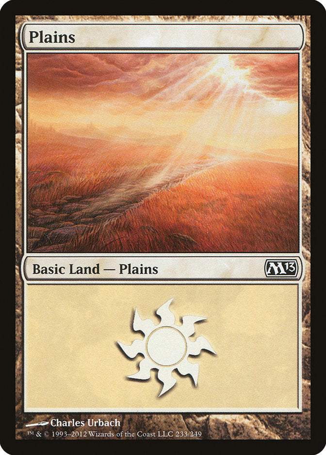 Plains (233) [Magic 2013] | PLUS EV GAMES 