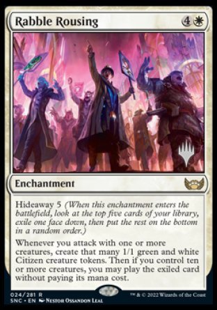 Rabble Rousing (Promo Pack) [Streets of New Capenna Promos] | PLUS EV GAMES 