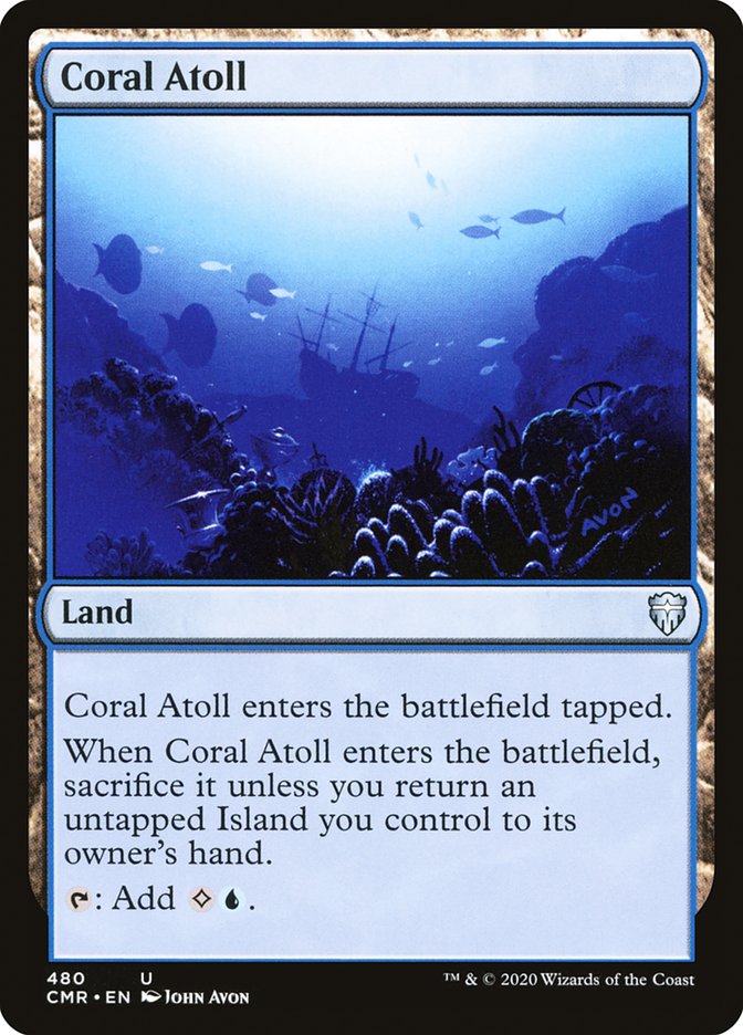 Coral Atoll [Commander Legends] | PLUS EV GAMES 