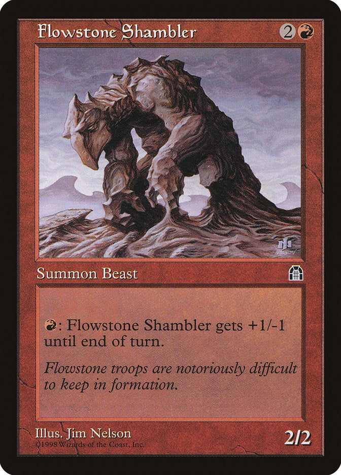 Flowstone Shambler [Stronghold] | PLUS EV GAMES 