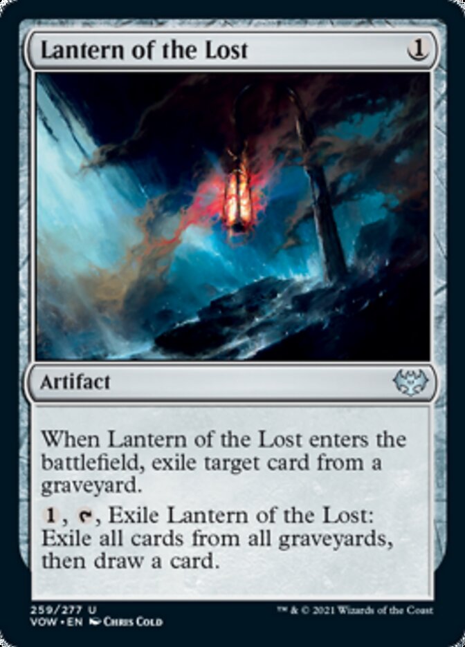 Lantern of the Lost [Innistrad: Crimson Vow] | PLUS EV GAMES 