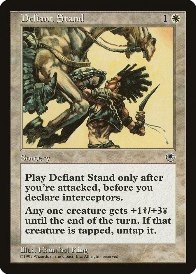 Defiant Stand [Portal] | PLUS EV GAMES 