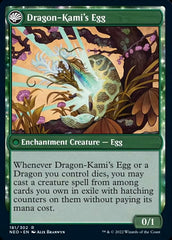 The Dragon-Kami Reborn // Dragon-Kami's Egg [Kamigawa: Neon Dynasty] | PLUS EV GAMES 