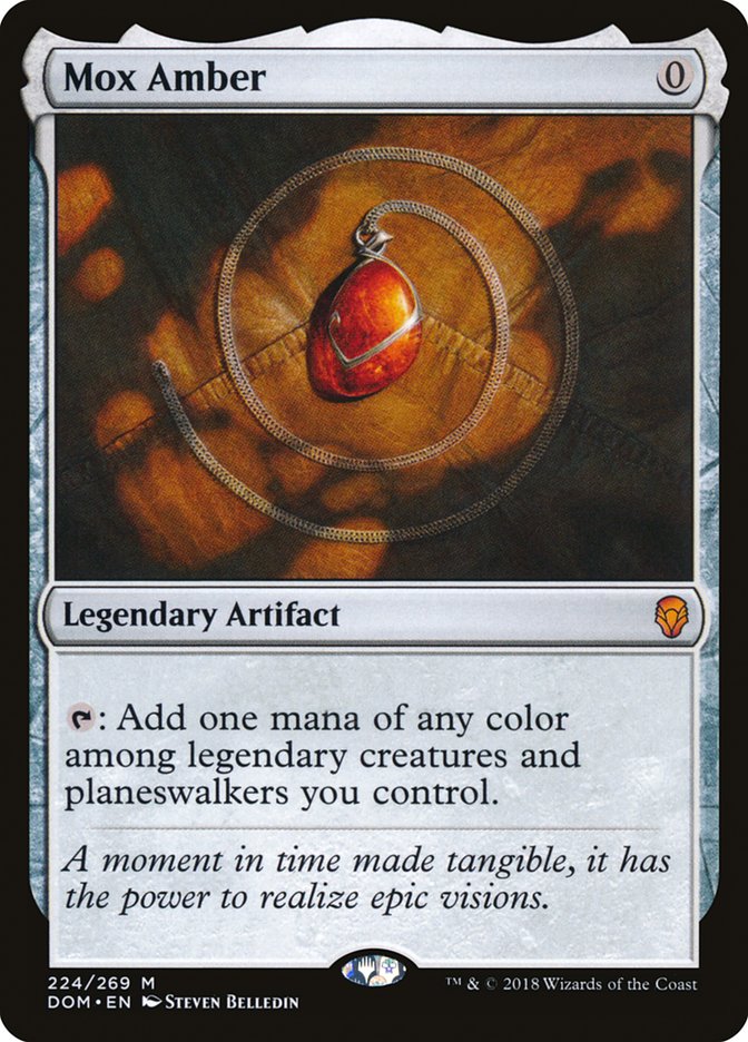 Mox Amber [Dominaria] | PLUS EV GAMES 