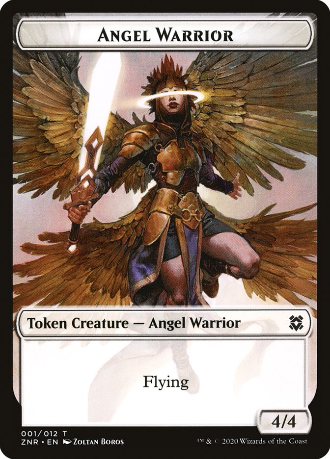 Angel Warrior [Zendikar Rising Tokens] | PLUS EV GAMES 