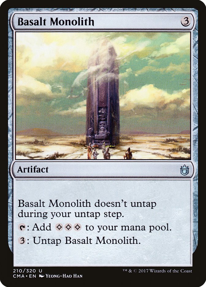 Basalt Monolith [Commander Anthology] | PLUS EV GAMES 