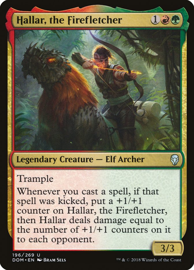 Hallar, the Firefletcher [Dominaria] | PLUS EV GAMES 