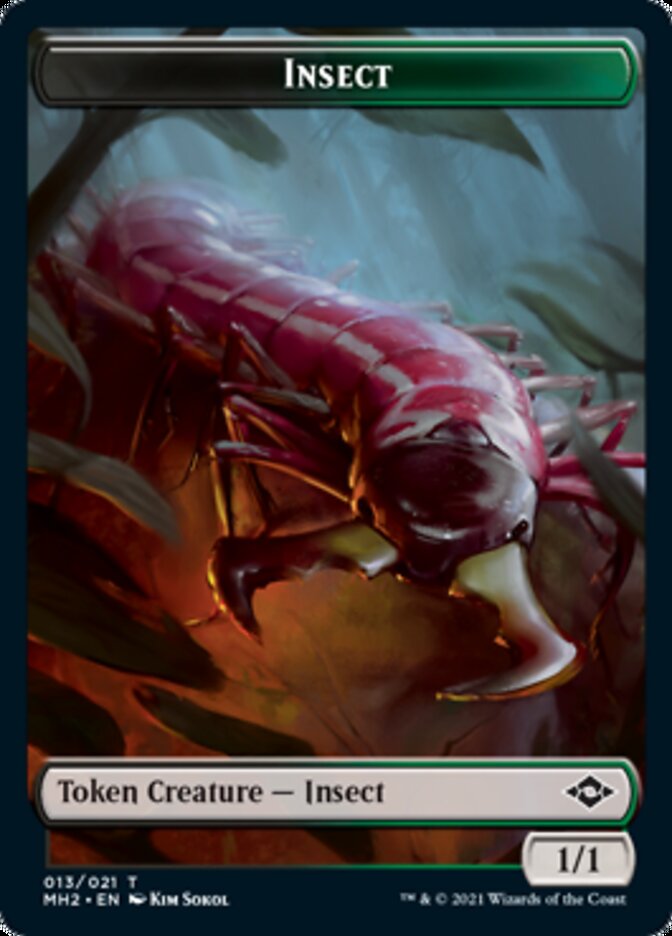 Insect Token // Treasure Token (21) [Modern Horizons 2 Tokens] | PLUS EV GAMES 