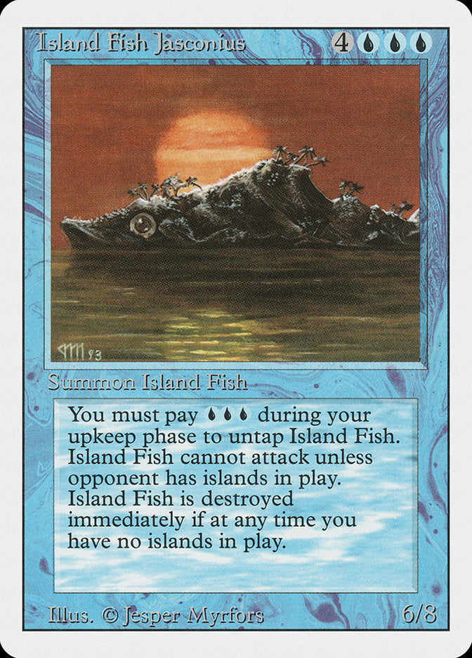 Island Fish Jasconius [Revised Edition] | PLUS EV GAMES 