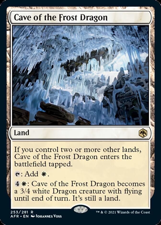 Cave of the Frost Dragon [Dungeons & Dragons: Adventures in the Forgotten Realms] | PLUS EV GAMES 