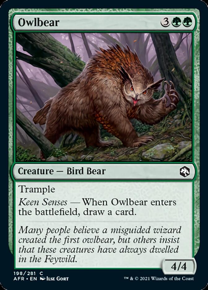 Owlbear [Dungeons & Dragons: Adventures in the Forgotten Realms] | PLUS EV GAMES 