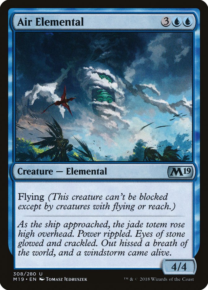 Air Elemental [Core Set 2019] | PLUS EV GAMES 