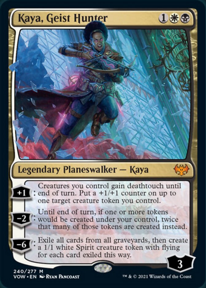 Kaya, Geist Hunter [Innistrad: Crimson Vow] | PLUS EV GAMES 