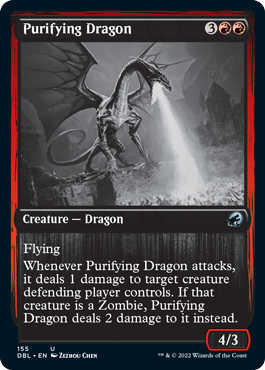 Purifying Dragon [Innistrad: Double Feature] | PLUS EV GAMES 