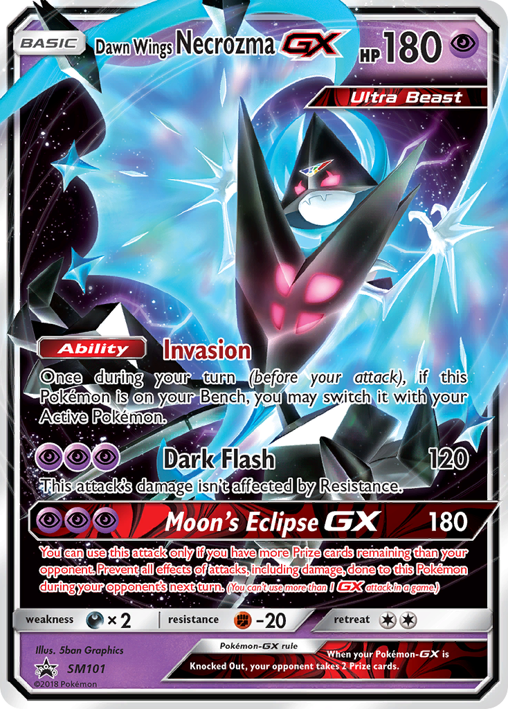 Dawn Wings Necrozma-GX [SM Black Star Promos]