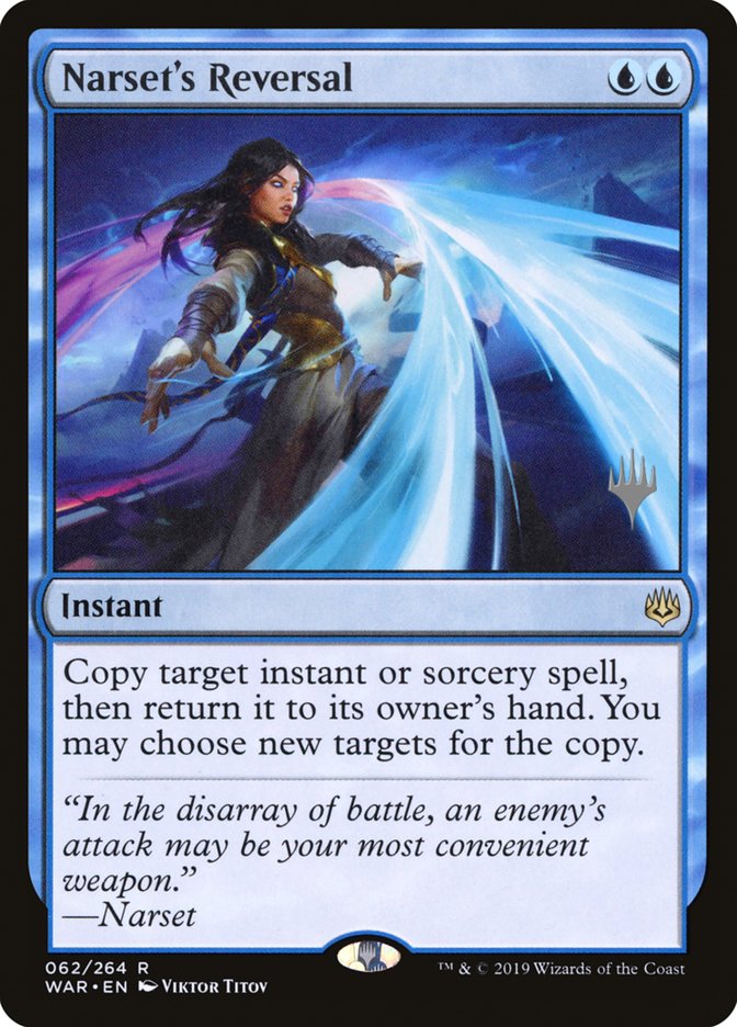 Narset's Reversal (Promo Pack) [War of the Spark Promos] | PLUS EV GAMES 