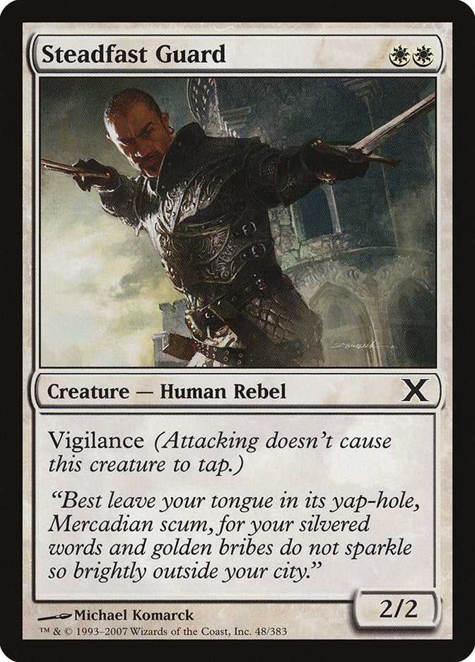 Steadfast Guard [Tenth Edition] | PLUS EV GAMES 