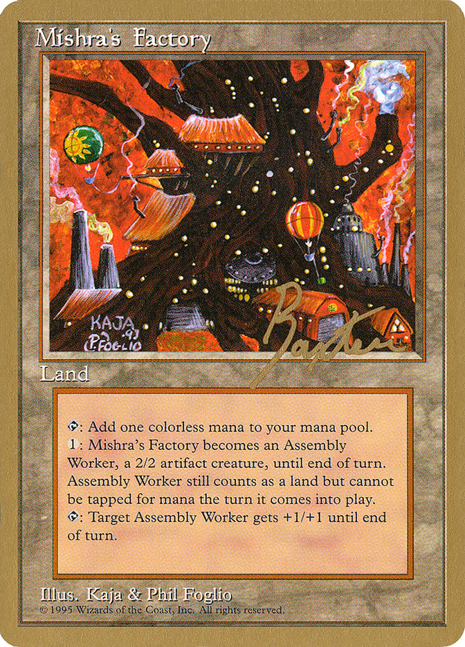 Mishra's Factory (George Baxter) [Pro Tour Collector Set] | PLUS EV GAMES 