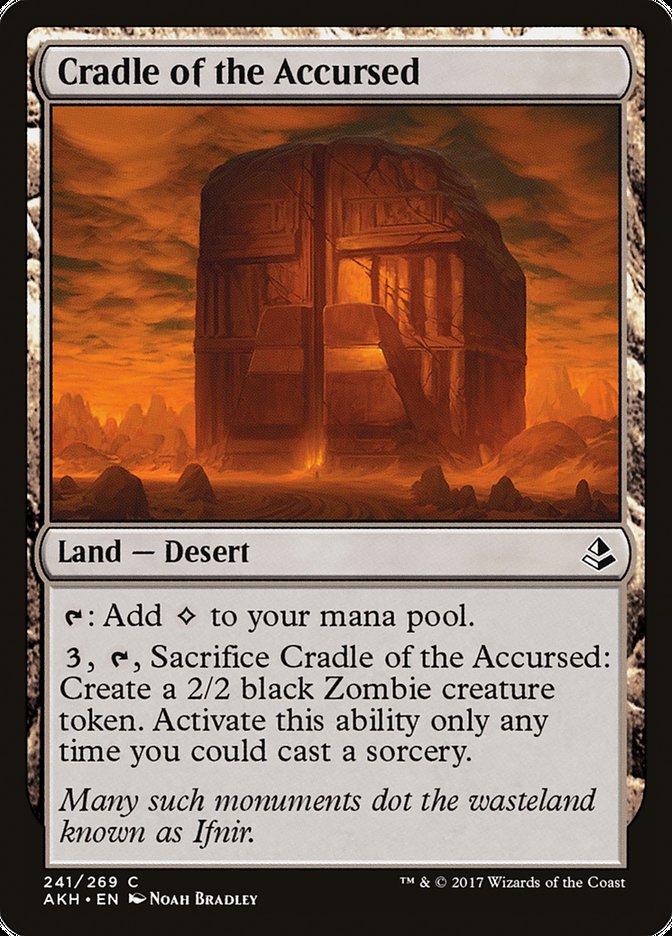 Cradle of the Accursed [Amonkhet] | PLUS EV GAMES 