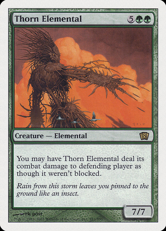 Thorn Elemental [Eighth Edition] | PLUS EV GAMES 