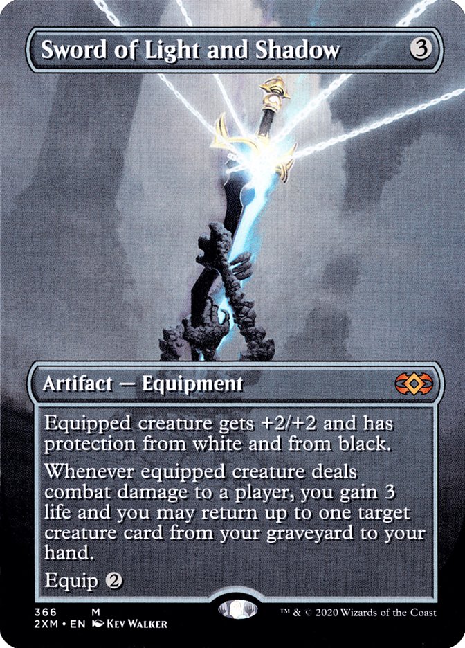 Sword of Light and Shadow (Toppers) [Double Masters Extended Art] | PLUS EV GAMES 