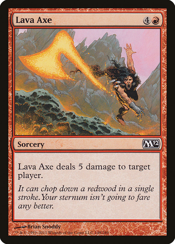 Lava Axe [Magic 2012] | PLUS EV GAMES 