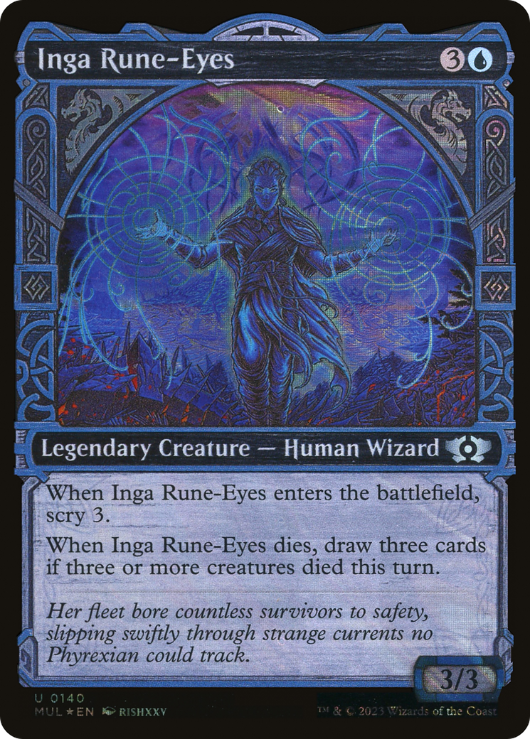 Inga Rune-Eyes (Halo Foil) [Multiverse Legends] | PLUS EV GAMES 