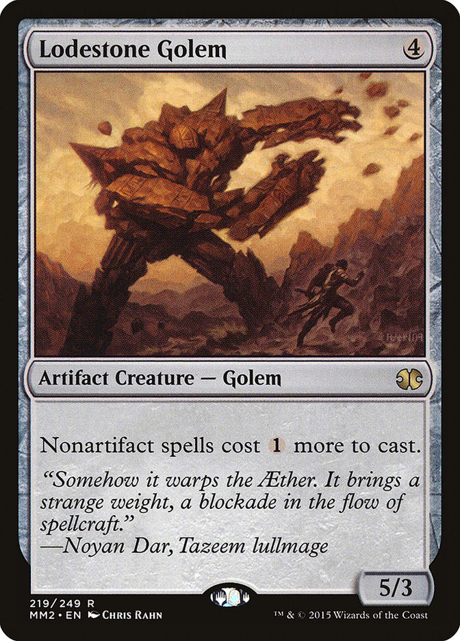 Lodestone Golem [Modern Masters 2015] | PLUS EV GAMES 