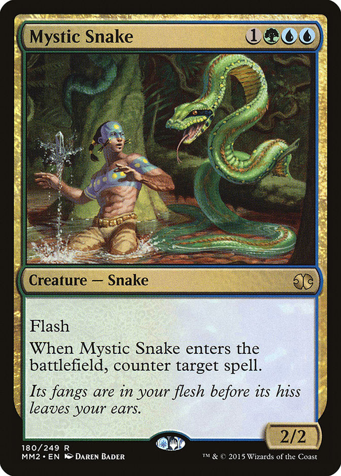 Mystic Snake [Modern Masters 2015] | PLUS EV GAMES 