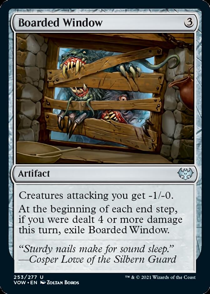 Boarded Window [Innistrad: Crimson Vow] | PLUS EV GAMES 